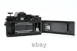 Meter Works MINT Minolta XE Black MD 50mm f/1.7 Lens Film Camera From JAPAN