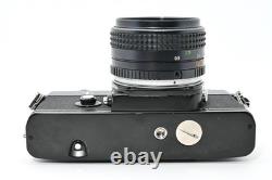 Meter Works MINT Minolta XE Black MD 50mm f/1.7 Lens Film Camera From JAPAN