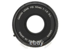 Meter Works? NEAR MINT with Hood? Canon F-1 Film Camera Body 50mm f1.8 Lens JAPAN