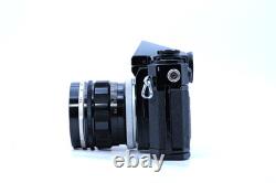 Meter Works? N MINT? Canon F-1 Late 35mm Film Camera FL Lens 35mm 2.5 From JAPAN