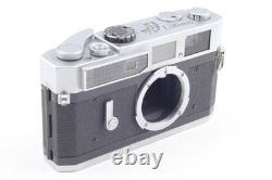 Meter Works N MINT Canon Model 7 Rangefinder 35mm Film Camera 50mm F/1.8 lens