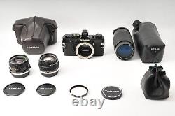 Meter Works N MINT Olympus OM-1 SLR + 50mm f1.4 +2lens Film Camera JAPAN #540