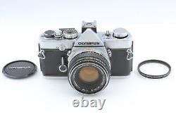 Meter Works N MINT Olympus OM-1 SLR Film Camera F Zuiko 50mm F1.8 From JAPAN