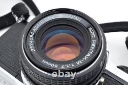 Meter Works? N MINT? Pentax ME 35mm Film Camera SMC M 50mm f1.7 Lens From Japan