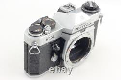 Meter Works Near MINT Pentax KX 35mm SLR Film Camera 55mm F/1.8 Lens JAPAN