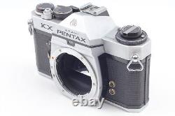 Meter Works Near MINT Pentax KX 35mm SLR Film Camera 55mm f1.8 Lens JAPAN