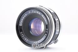 Meter Works Olympus Pen FT Film Camera F Zuiko 38mm f/1.8 Lens JAPAN Near MINT