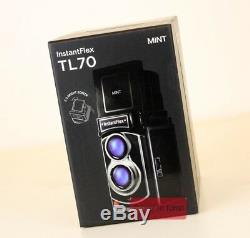 MiNT TL70 2.0 Flex Twin-Lens Instant Camera use Fujifilm instax + Free mini film