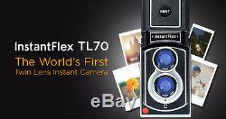 MiNT TL70 2.0 Flex Twin-Lens Instant Camera use Fujifilm instax mini film