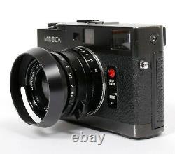 Minolta CLE 35mm rangefinder camera with M-Rokkor 28mm F2.8 lens