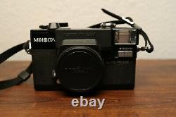 Minolta Hi-Matic AF-2 35mm film Camera with 38mm f/2.8 lens FILM TESTED