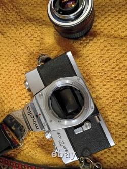 Minolta SRT102 SRT 102 35mm SLR Film Camera with Minolta Rokkor-PF 50mm f/1.7 Lens