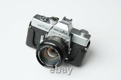 Minolta SRT 101 35mm SLR Film Camera with FAST 50mm f1.4 Lens FILM TESTED