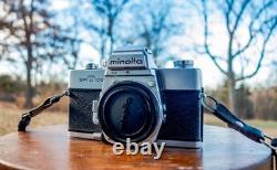 Minolta SRT 102 Film Camera Kit + Lenses, Filters, Telephoto, Extras