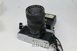 Minolta X300 X-300 SLR Film Camera with Hanimex 28-80mm zoom lens