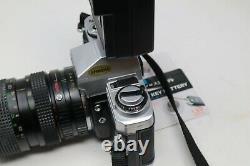 Minolta X300 X-300 SLR Film Camera with Hanimex 28-80mm zoom lens