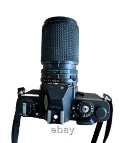 Minolta XD7 35mm Film SLR Camera With MD Zoom 35-135mm f/3.5-4.5 Lens 1977