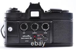 Minolta XD Black 35mm SLR Film Camera MD 135mm F/3.5 Lens Exc+5 From Japan #9929