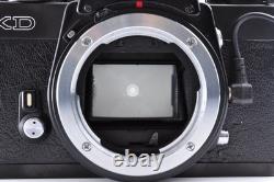 Minolta XD Black 35mm SLR Film Camera MD 135mm F/3.5 Lens Exc+5 From Japan #9929