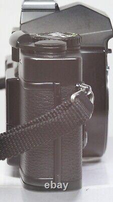 Minolta XD-S Black 35mm SLR Film Camera Data Back D MC Rokkor-PF 50mm F1.7 Lens