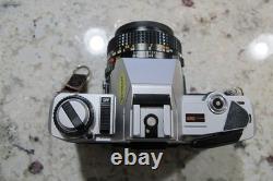 Minolta X-370 35mm Film SLR Camera Kit with 50mm OEM Lens, Tested and Working