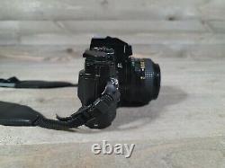 Minolta X-570 Black SLR Film Camera with 50mm f1.7 Lens -Clean- #1