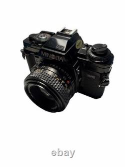 Minolta X-700 35mm Film SLR Camera Kit with 50mm Lens, Tested and Working