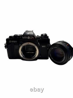 Minolta X-700 35mm Film SLR Camera Kit with 50mm Lens, Tested and Working