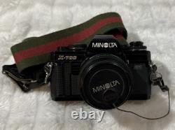 Minolta X-700 35mm SLR Film Camera + MD 50mm F1.7 lens GREAT CONDITION With Strap