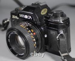 Minolta X-700 35mm film camera with 50mm f1.7 MD lens X700 Nice Ex++