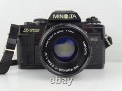 Minolta X-700 MPS 35mm Film Camera With 50mm 11.7 Lens