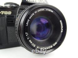 Minolta X-700 MPS 35mm Film Camera With 50mm 11.7 Lens