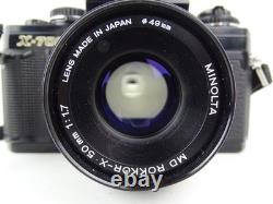 Minolta X-700 MPS 35mm Film Camera With 50mm 11.7 Lens