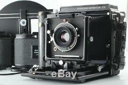 Mint HORSEMAN VH Field Film Camera with 90mm Lens & 6x9 Film back x2 etc. #438