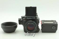 Mint Mamiya 645 Pro Waist Level Finder w /Sekor C 80mm f2.8 N lens Japan