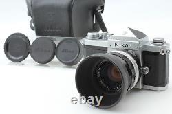 Mint? Nikon F Eye Level Film Camera Body Nikkor S. C 50mm f1.4 Lens From JAPAN