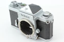 Mint? Nikon F Eye Level Film Camera Body Nikkor S. C 50mm f1.4 Lens From JAPAN