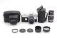Mint Olympus Pen FT 35mm SLR Film Camera 38mm F1.8 100mm F3.5 Lens From JAPAN