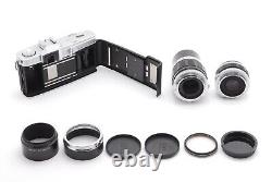 Mint Olympus Pen FT 35mm SLR Film Camera 38mm F1.8 100mm F3.5 Lens From JAPAN
