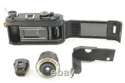 Mint Voigtlander BESSA-L Black + SNAPSHOT-SKOPAR 25mm f/4 MC Lens Grip Japan