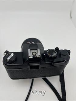 Mint -YASHICA FX-3 super 2000 35mm Film Camera w Lens Flash TESTED/WORKS