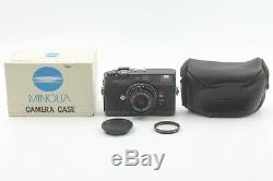 NEAR MINT+3 Minolta CLE Film Camera + M Rokkor 40mm f/2 Lens with Case JAPAN 519