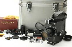 NEAR MINT Bolex H16 SBM 16mm movie film camera + 15-60mm Lens from Japan #F28