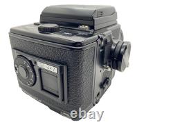 NEAR MINT Bronica GS-1 6x7 Film Camera Waist Level Finder +PG 100mm f3.5 Lens