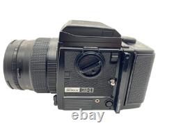 NEAR MINT Bronica GS-1 6x7 Film Camera Waist Level Finder +PG 100mm f3.5 Lens