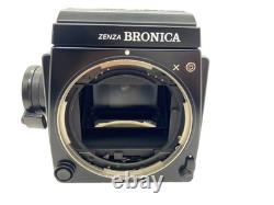 NEAR MINT Bronica GS-1 6x7 Film Camera Waist Level Finder +PG 100mm f3.5 Lens