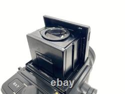 NEAR MINT Bronica GS-1 6x7 Film Camera Waist Level Finder +PG 100mm f3.5 Lens