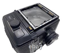 NEAR MINT Bronica GS-1 6x7 Film Camera Waist Level Finder +PG 100mm f3.5 Lens