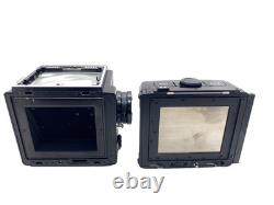 NEAR MINT Bronica GS-1 6x7 Film Camera Waist Level Finder +PG 100mm f3.5 Lens