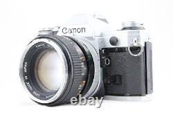 NEAR MINT CANON AE-1 35mm Film Camera FD 50mm f/1.4 Lens from JAPAN
